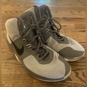 Gray Nike Air precision